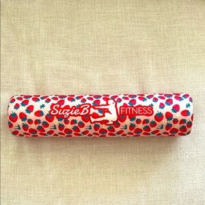 Suzie B Fitness Strawberry Pattern Foam Roller